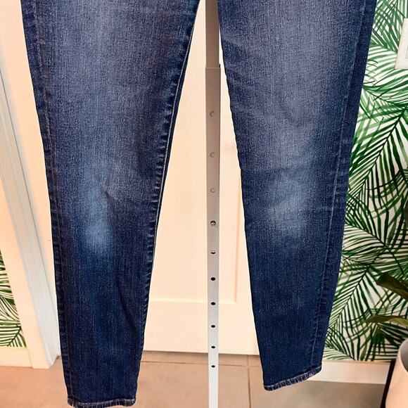J Crew Women’s Toothpick Skinny Jeans Dark Wash 28 - Picture 5 of 11